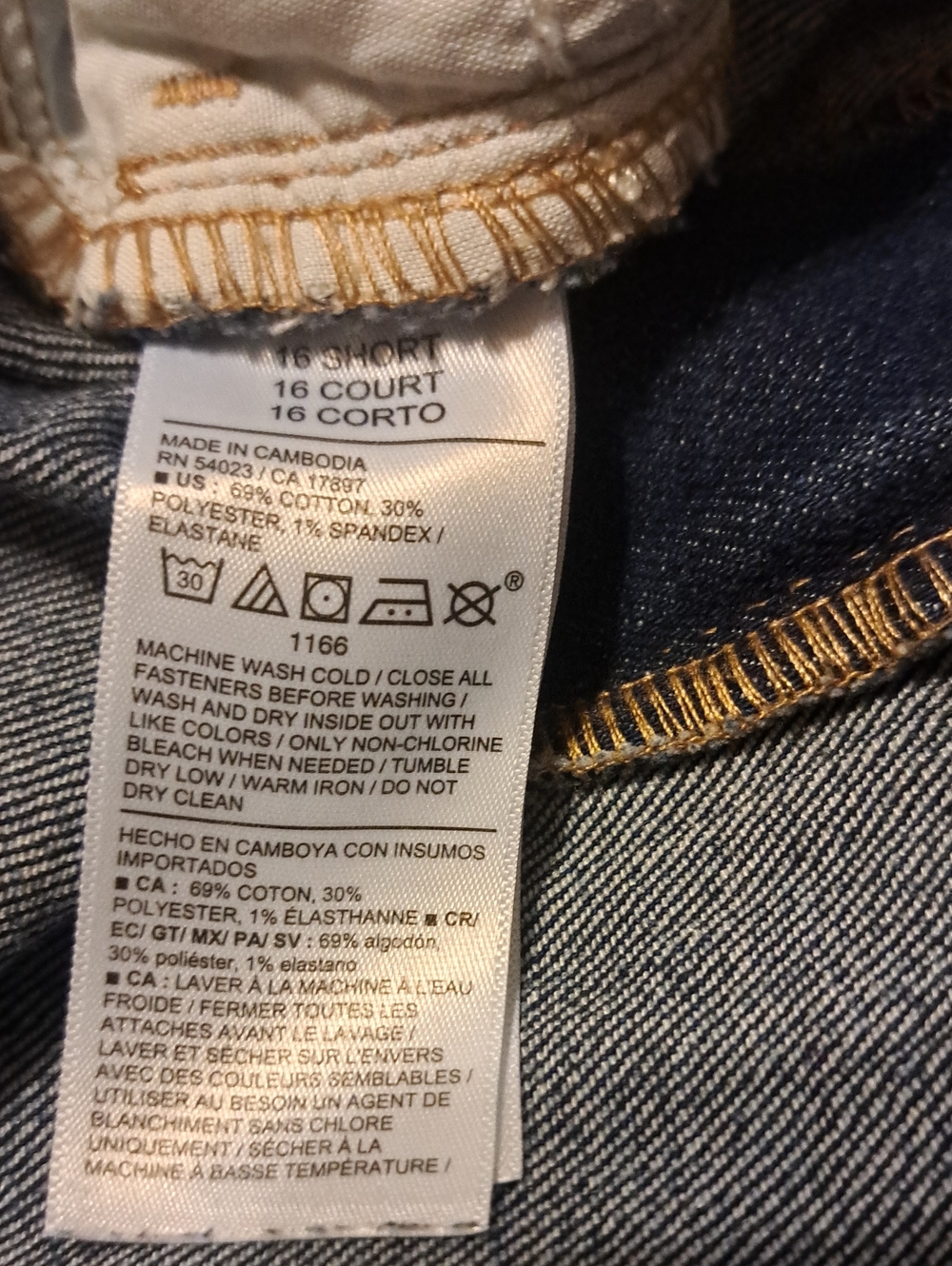 Old Navy Dark Blue Women's Stretch Jeans. High Rise Size 16 Short. - Picture 9 of 10